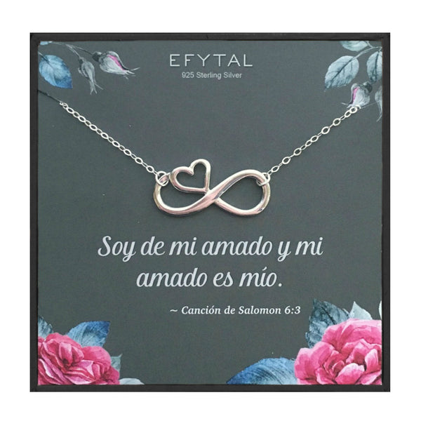 ruth eternal heart necklace • mi amado