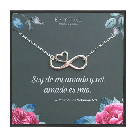 ruth eternal heart necklace • mi amado