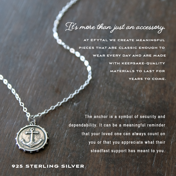 o'malley anchor heart necklace • magic along the way