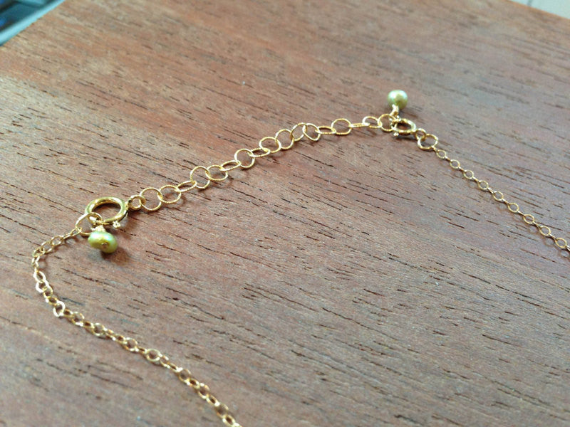 EFYTAL Adjustable Extender Chain • Sterling Silver or 14k Gold Filled ...