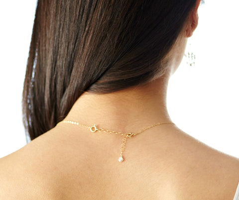 removable 2" extender chain • sterling silver or 14k gold filled