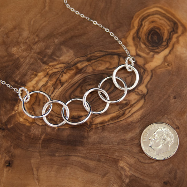 anita six ring necklace • happy 60th birthday