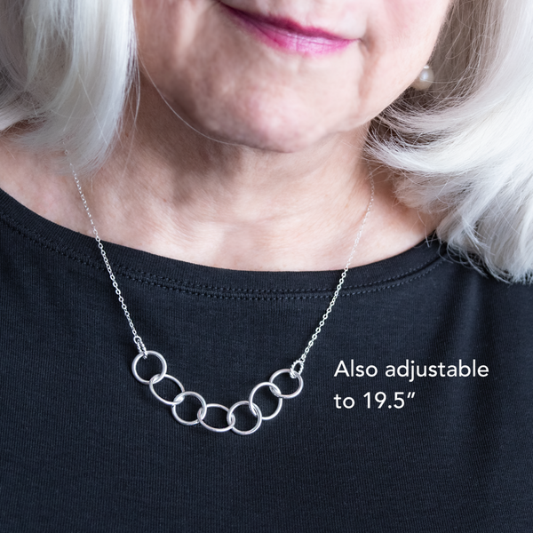 anita six ring necklace • happy 60th birthday