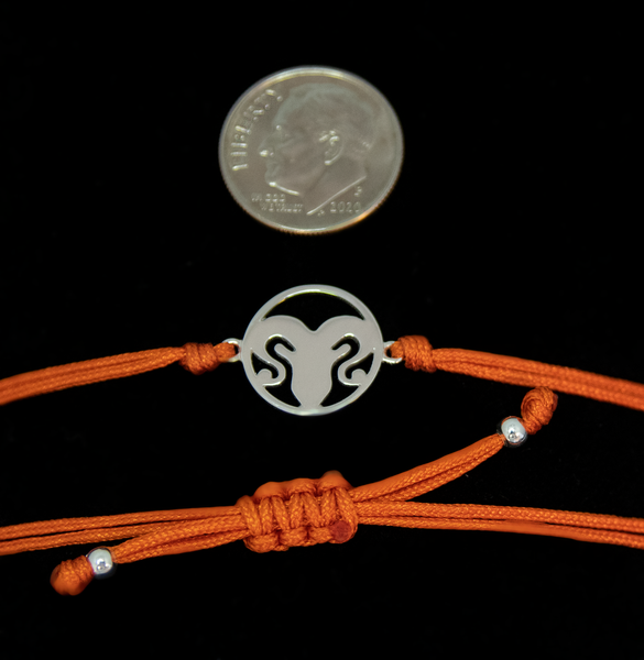 callisto cutout cord bracelet • celestial card