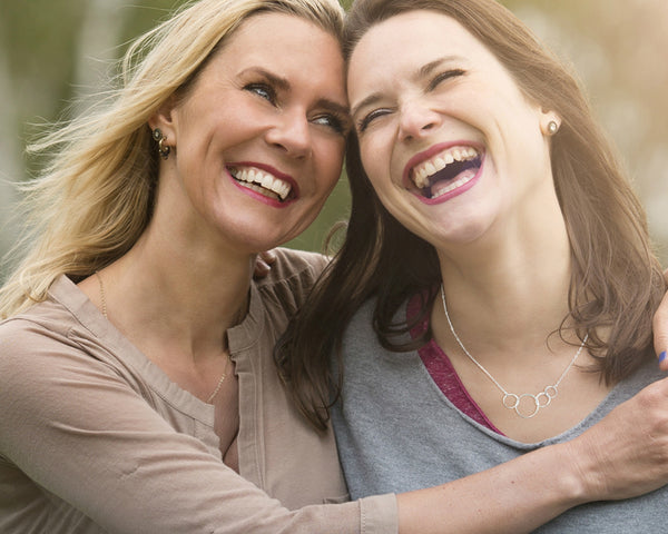 josie four ring necklace • happy 40th birthday