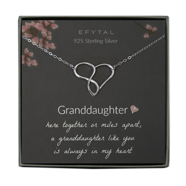 billie eternal heart necklace • granddaughter