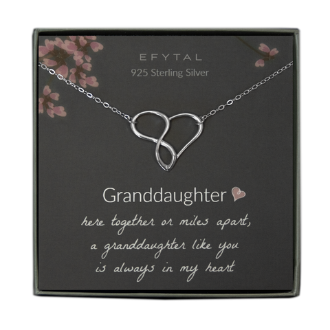 billie eternal heart necklace • granddaughter