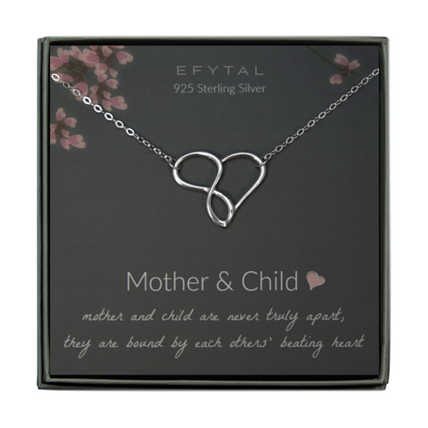 billie eternal heart necklace • mother & child
