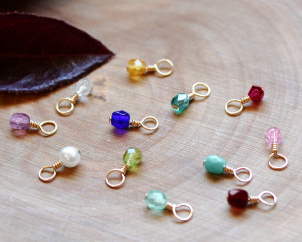 extra birthstone charm