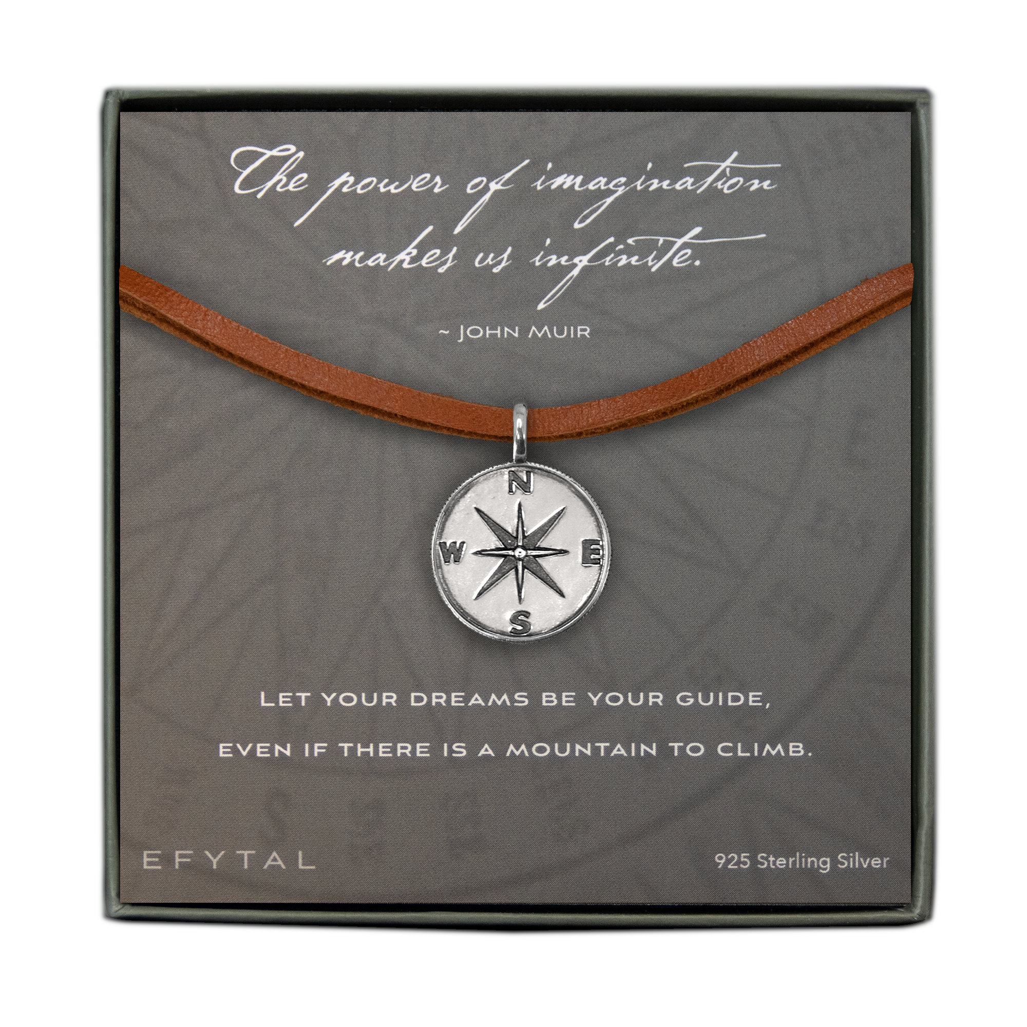 Efy tal compass necklace on sale