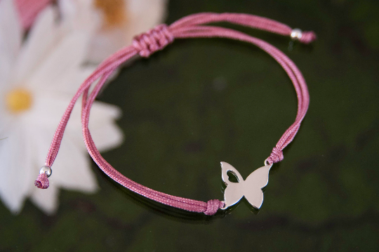 brenda butterfly cord bracelet • trail of memories