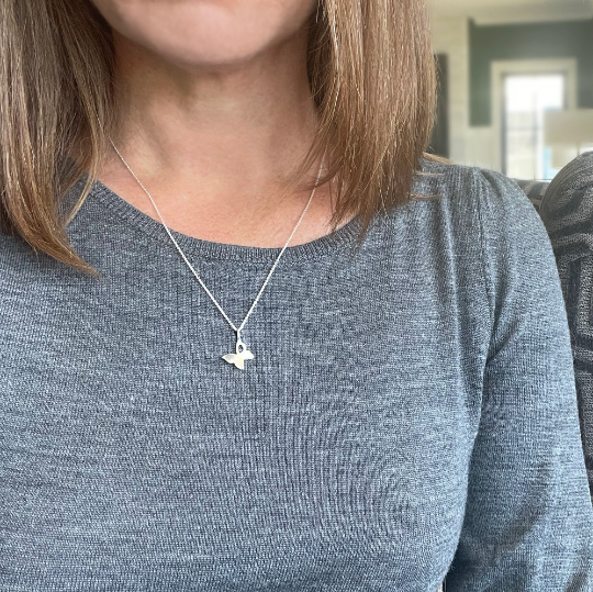 brenda butterfly necklace • loss of pet
