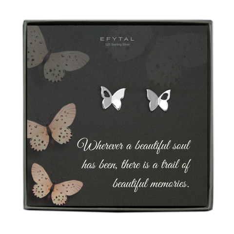 brenda butterfly earrings • trail of memories