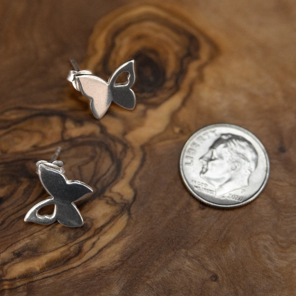 brenda butterfly earrings • confucius