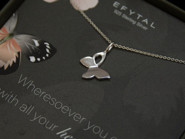 brenda butterfly necklace • confucius