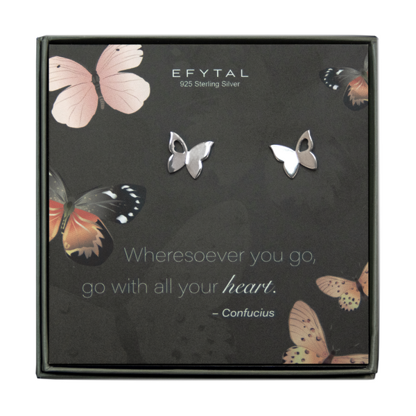 cute butterfly stud earrings make the best graduation gift