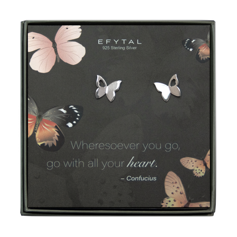 cute butterfly stud earrings make the best graduation gift