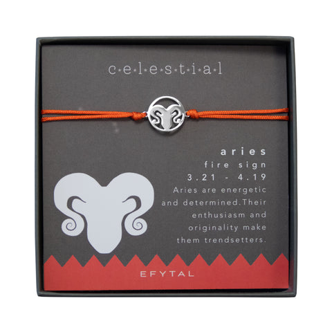 callisto cutout cord bracelet • celestial card
