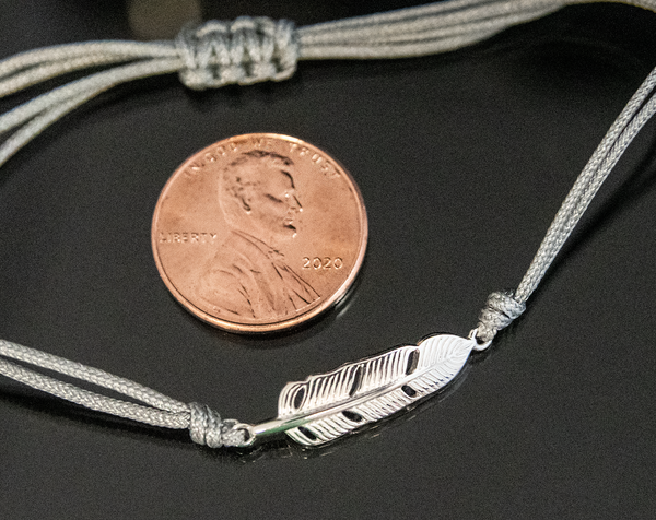 constance feather cord bracelet set • same souls