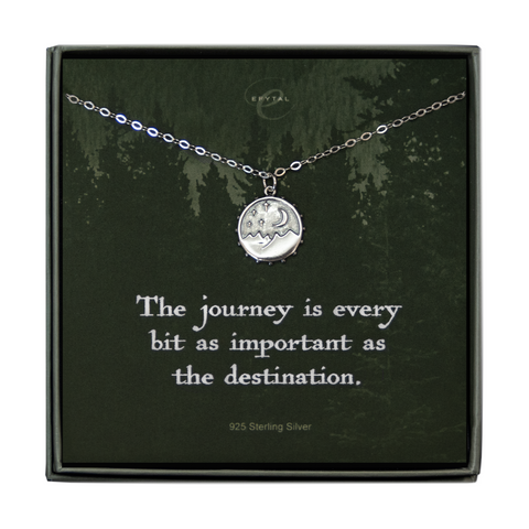 danenberg mountain motif necklace • important journey