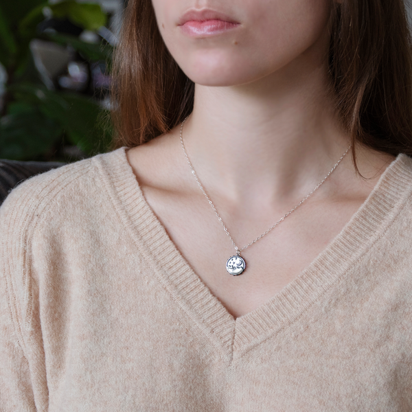 danenberg mountain motif necklace • happy 21st birthday