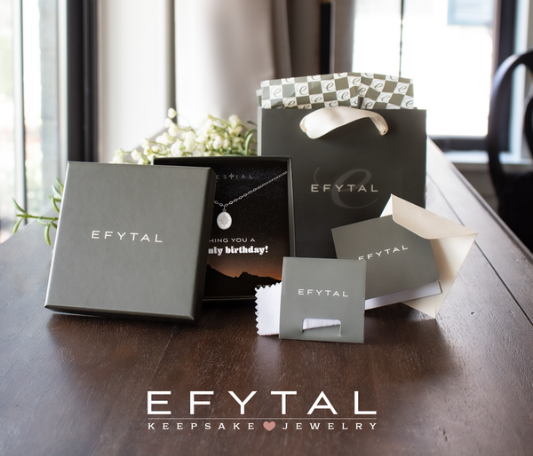 ester oval starburst necklace • heavenly birthday