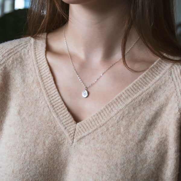 ester oval starburst necklace • my friend