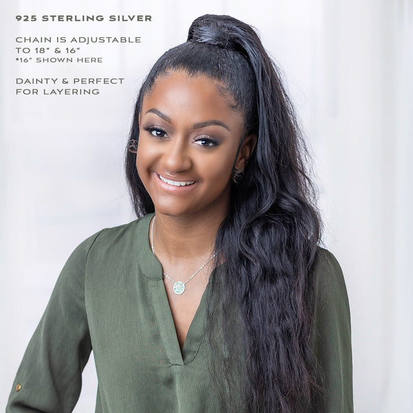 faith 18mm necklace • God knows