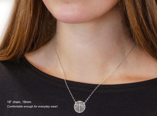 faith 18mm necklace • hebrews 11:1