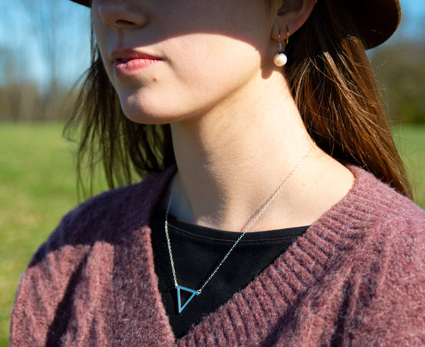 debra balanced strength necklace • alegria, fe, paciencia