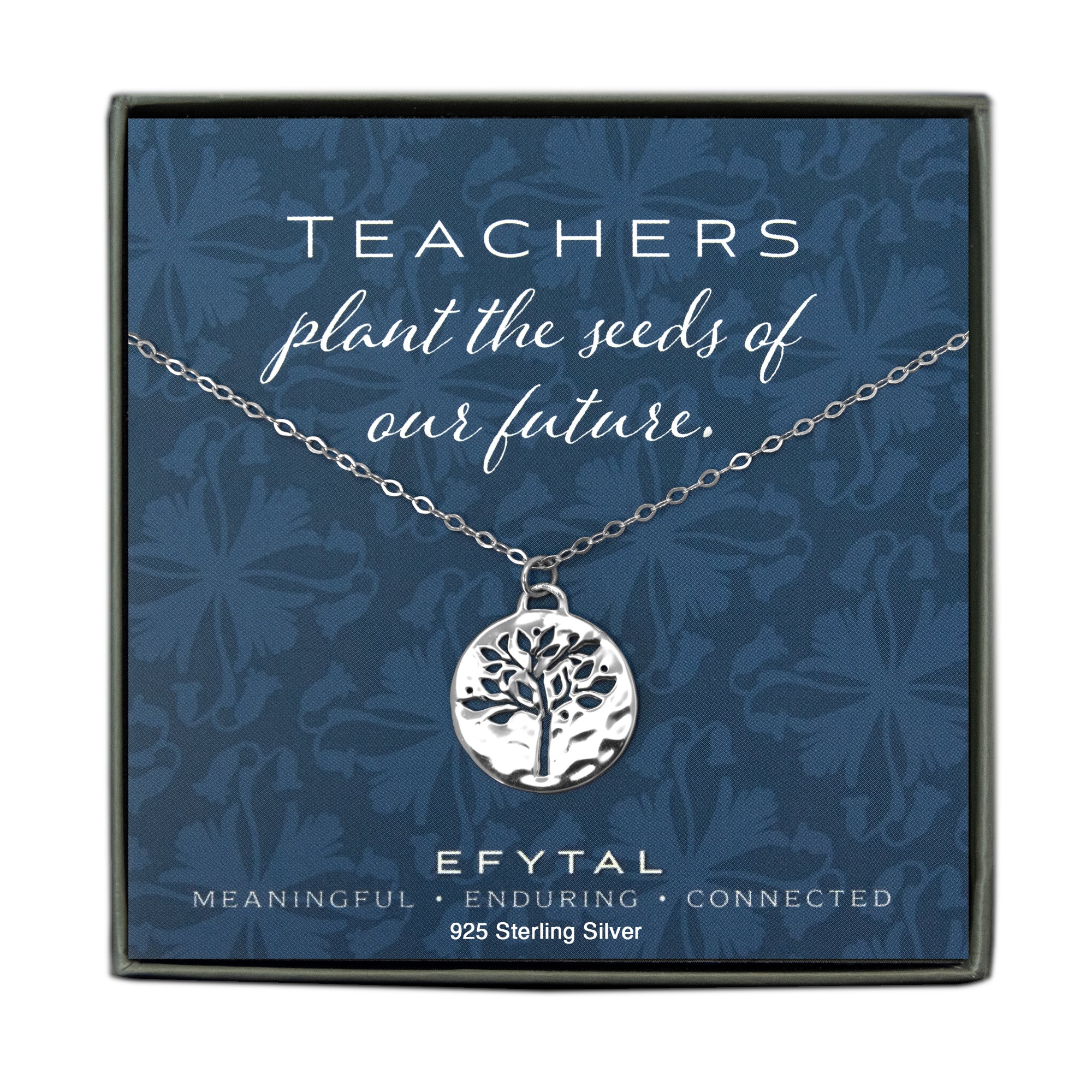 hannah silver tree of life necklace • teachers EFYTAL Jewelry
