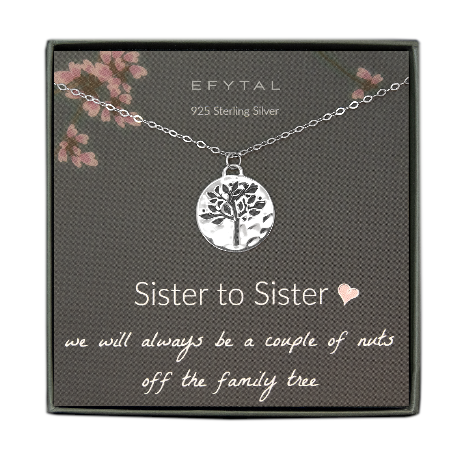 925 Sterling Silver Silver Sister Jewellery Hannah Silver Tree Of Life