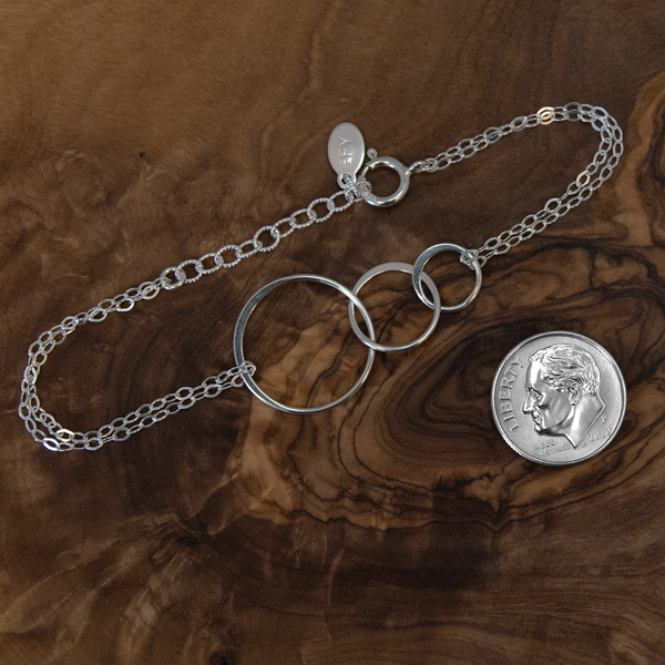 josie three ring bracelet • generations, granddaughter