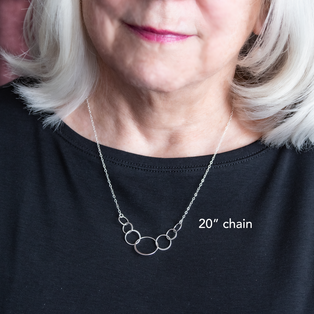 80th 2025 birthday necklace