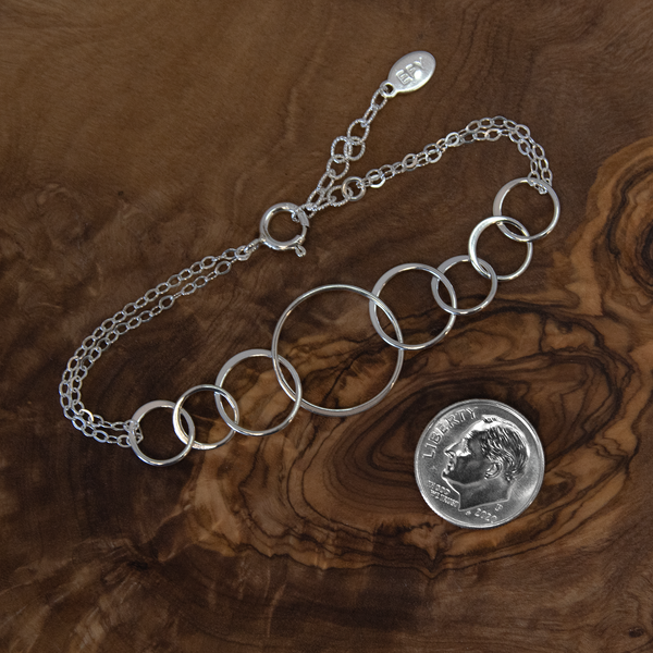 josie eight ring bracelet • happy 80th birthday