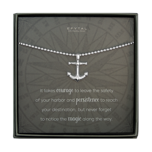 kai anchor pendant necklace • magic along the way