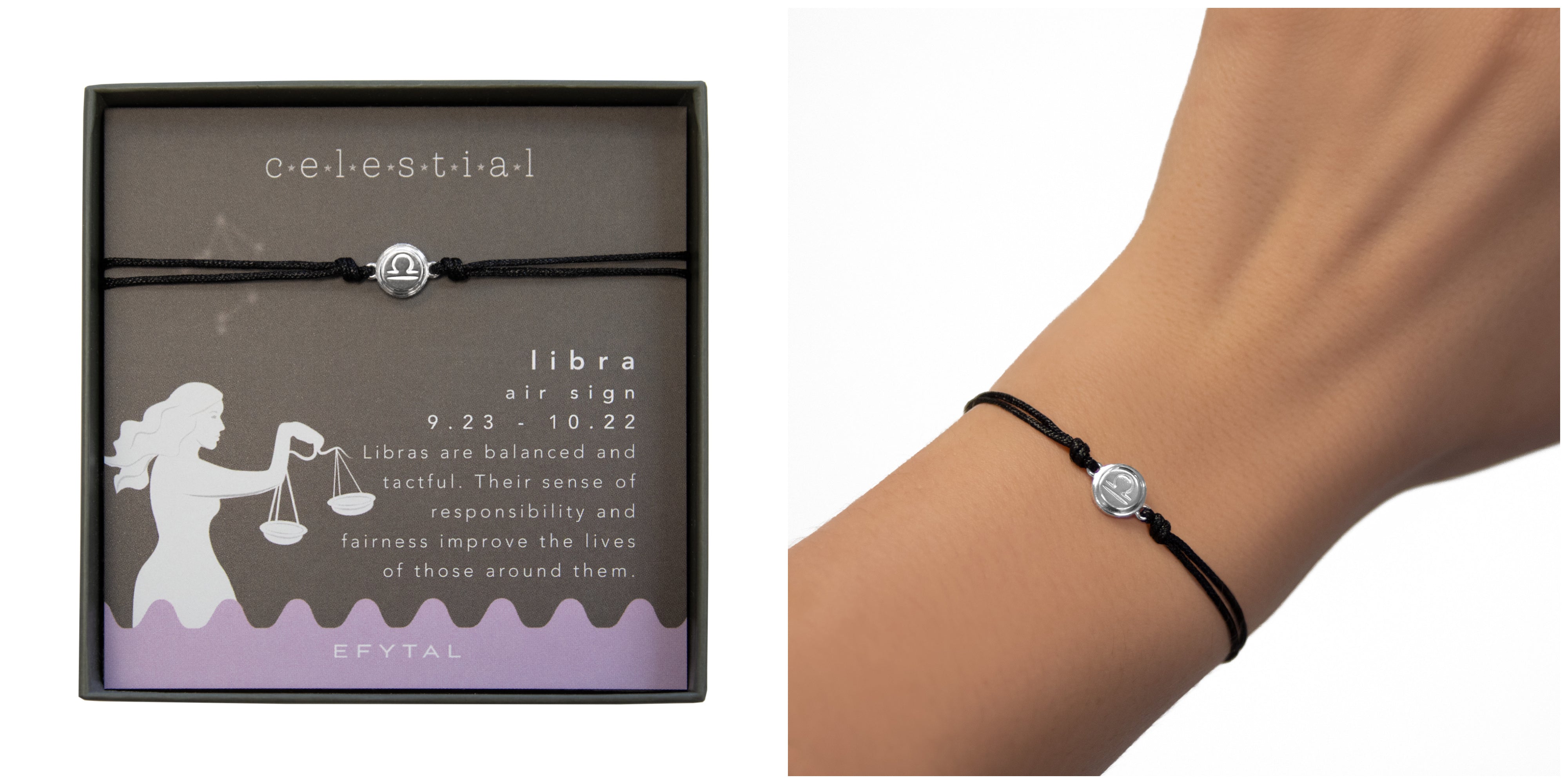 Libra Zodiac Crystal Bracelet - Remedywala