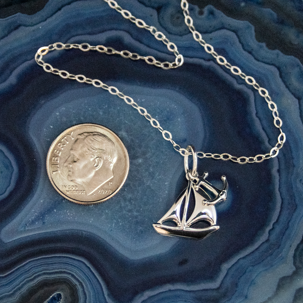 the charms are slightly smaller than a dime