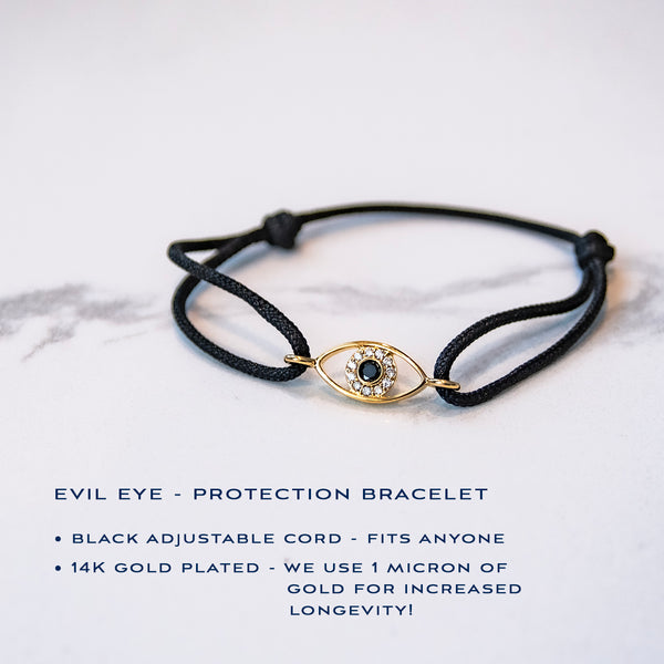 mina evil eye bracelet • 16th, 18th, 21st birthday