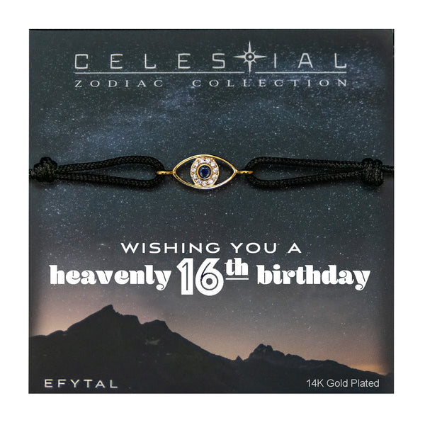 mina evil eye bracelet • 16th, 18th, 21st birthday