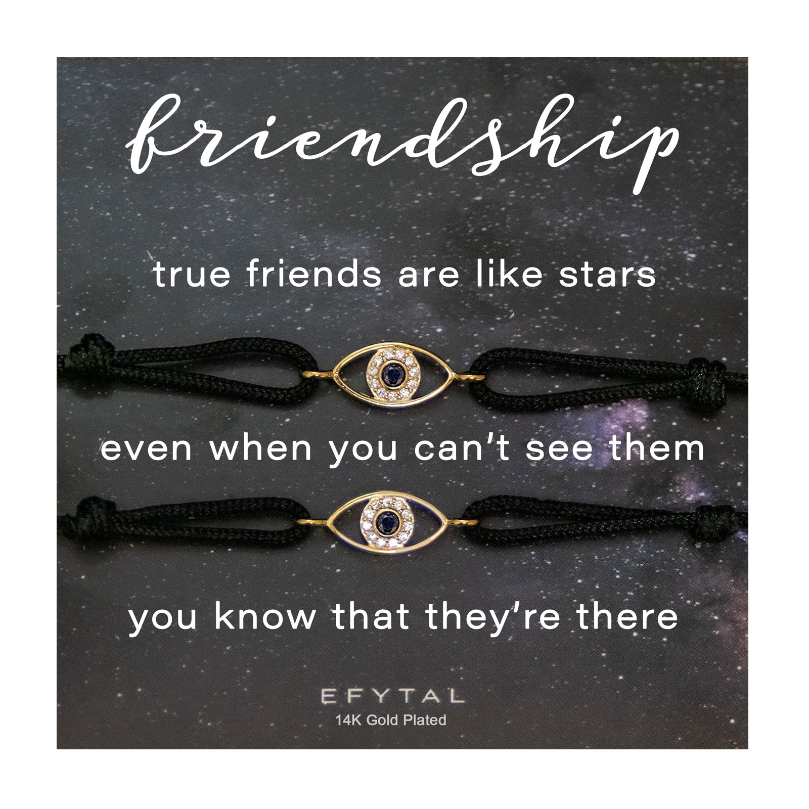 Evil Eye Bracelet, Friendship Cord Bracelet, Gold Charm Adjustable Bracelet,  Cord Bracelet, Mothers Day Gift, Easter Gift for Her 