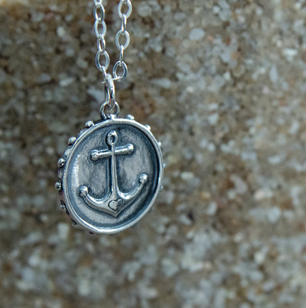 o'malley anchor heart necklace • magic along the way