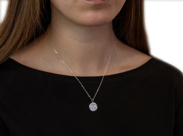 o'malley anchor heart necklace • magic along the way