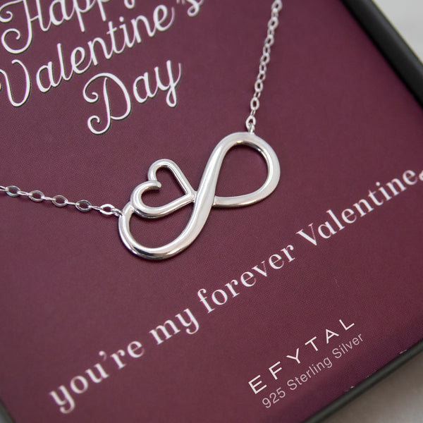 ruth eternal heart necklace • forever valentine