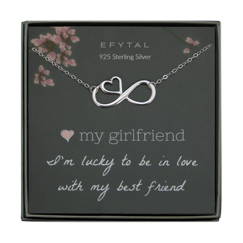 ruth eternal heart necklace • my girlfriend