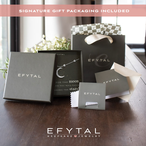 stella moon & stars necklace • shoot for the moon