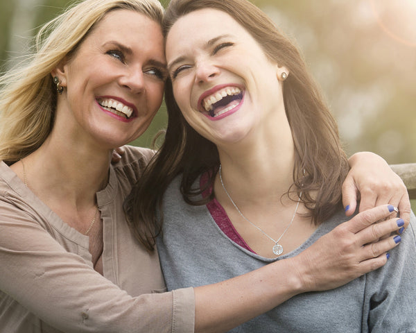 hannah silver tree of life necklace • sisters