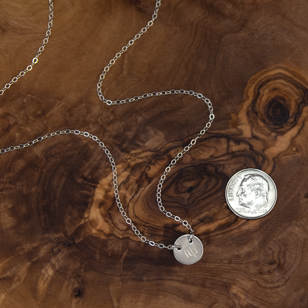 zodiac symbol two hole necklace • zodiac eye card